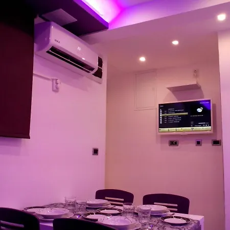 Purple & Apple Green